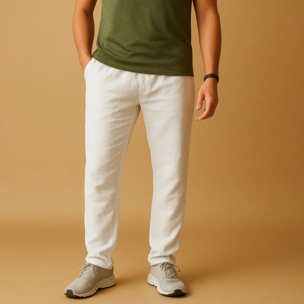 Men's Casual Loose Fit Lightweight Trousers