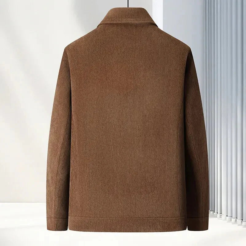 Men's Casual Mid-Length Jacket - Stylish Men's Coats