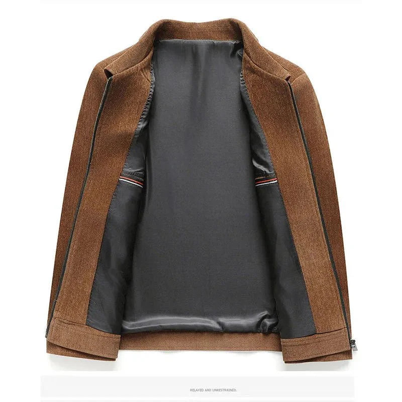 Men's Casual Mid-Length Jacket - Stylish Men's Coats