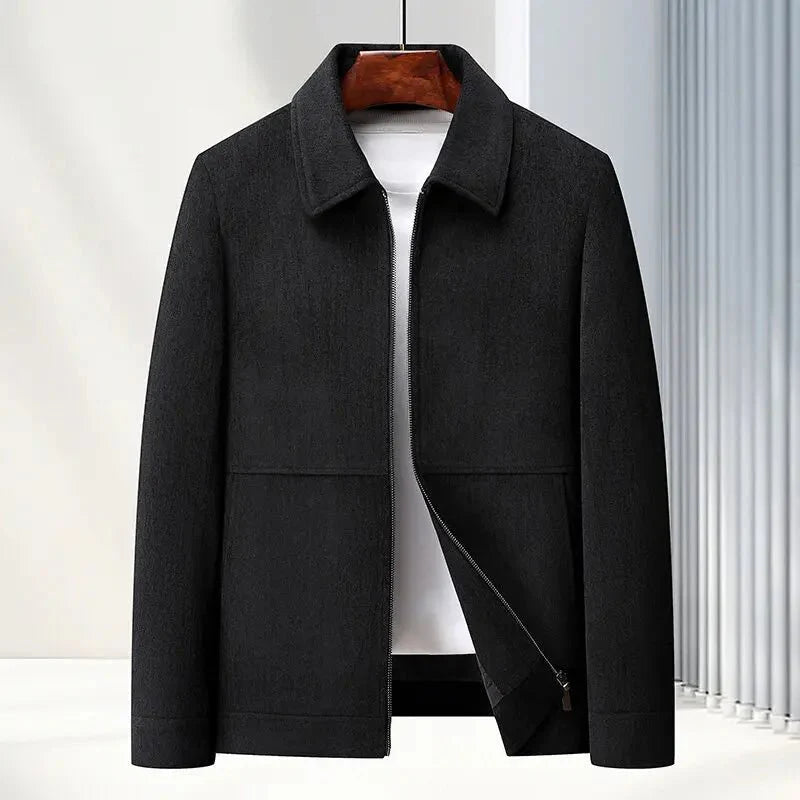 Men's Casual Mid-Length Jacket - Stylish Men's Coats
