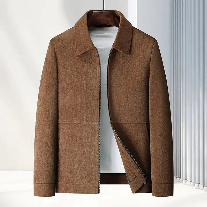 Men's Casual Mid-Length Jacket - Stylish Men's Coats