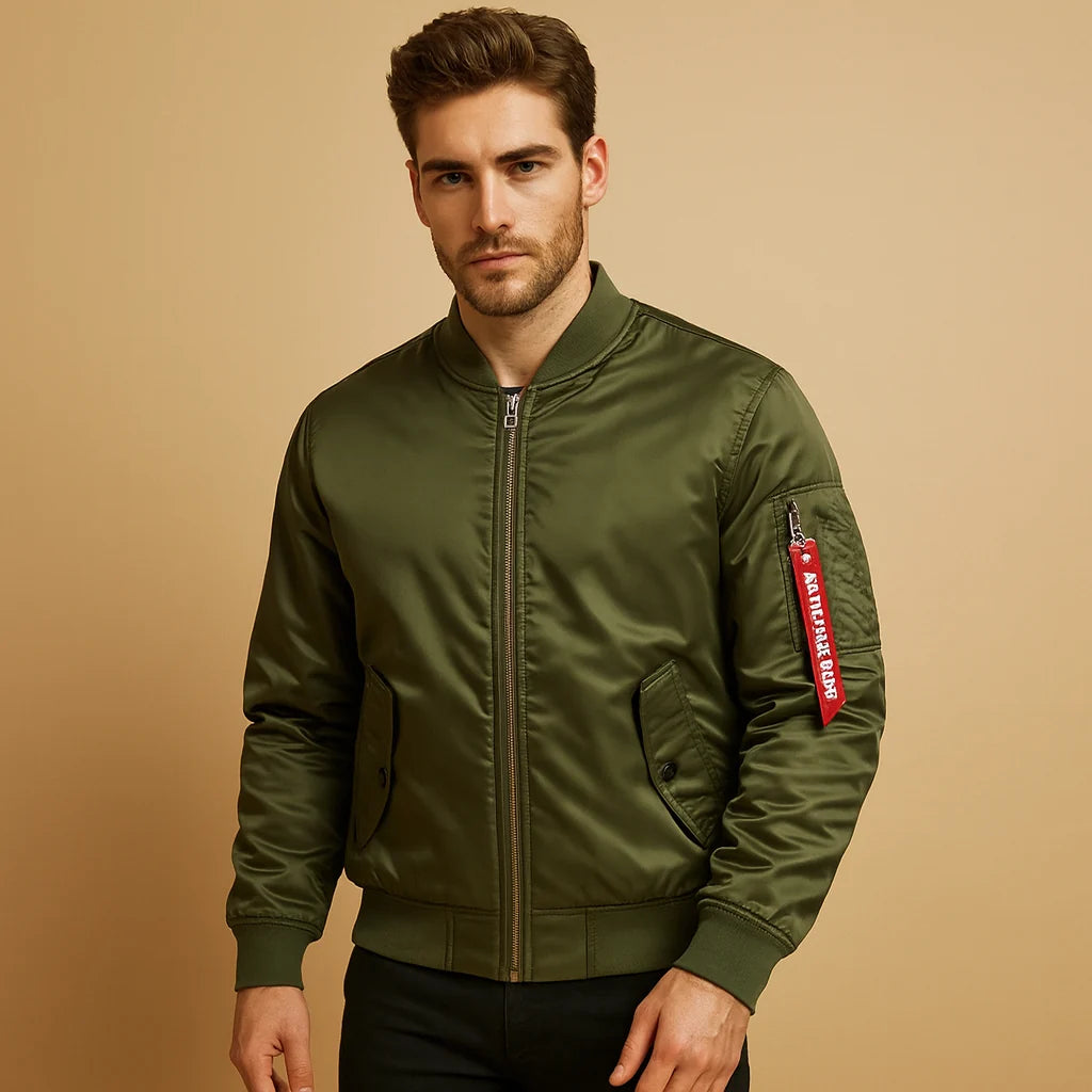 Men's Casual Outdoor Jacket with Modern Design