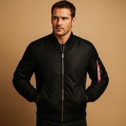 Men's Casual Outdoor Jacket with Modern Design