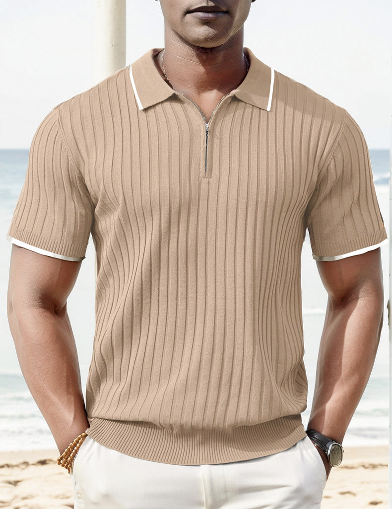 Men’s Casual Polo Shirt with a Chic Touch