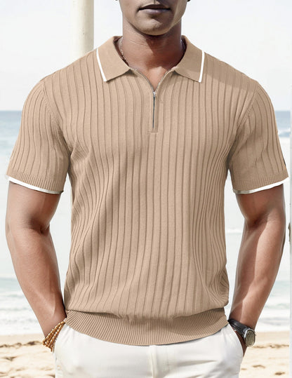 Men’s Casual Polo Shirt with a Chic Touch