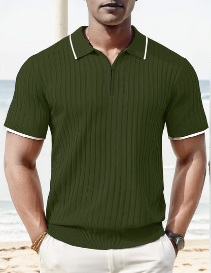 Men’s Casual Polo Shirt with a Chic Touch