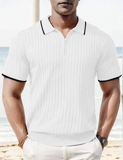 Men’s Casual Polo Shirt with a Chic Touch