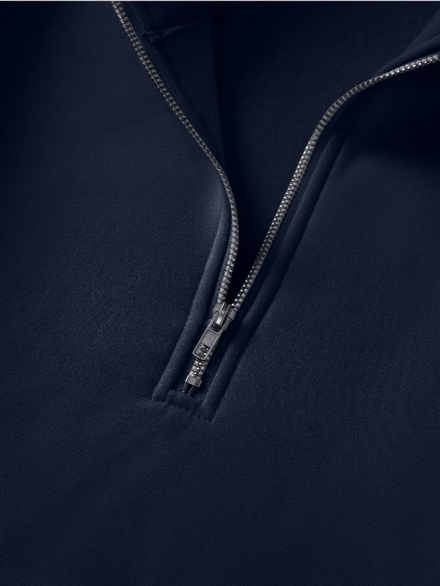 Men's Casual Quarter-Zip Pullover Sweatshirt