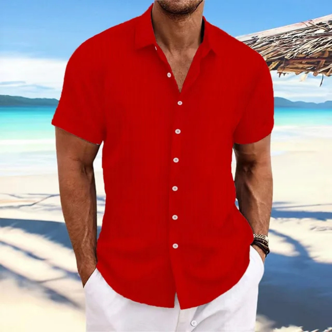 Men's Casual Relaxed Fit Shirt for Everyday Wear