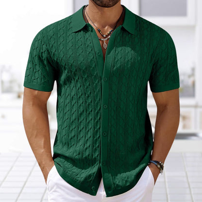 Men's Casual Short Sleeve Polo Shirt