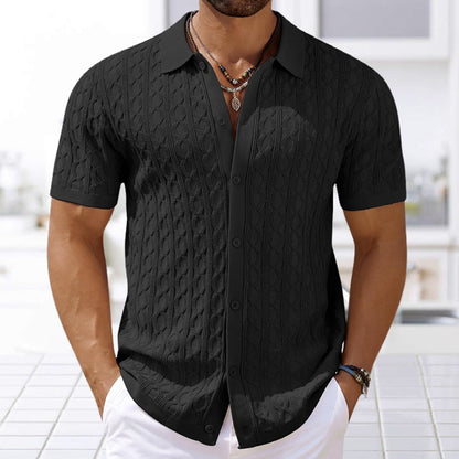 Men's Casual Short Sleeve Polo Shirt