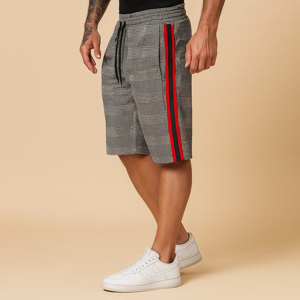 Men's Casual Shorts with Elastic Waistband