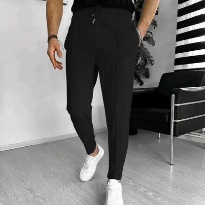 Men's Casual Slim Fit Summer Trousers