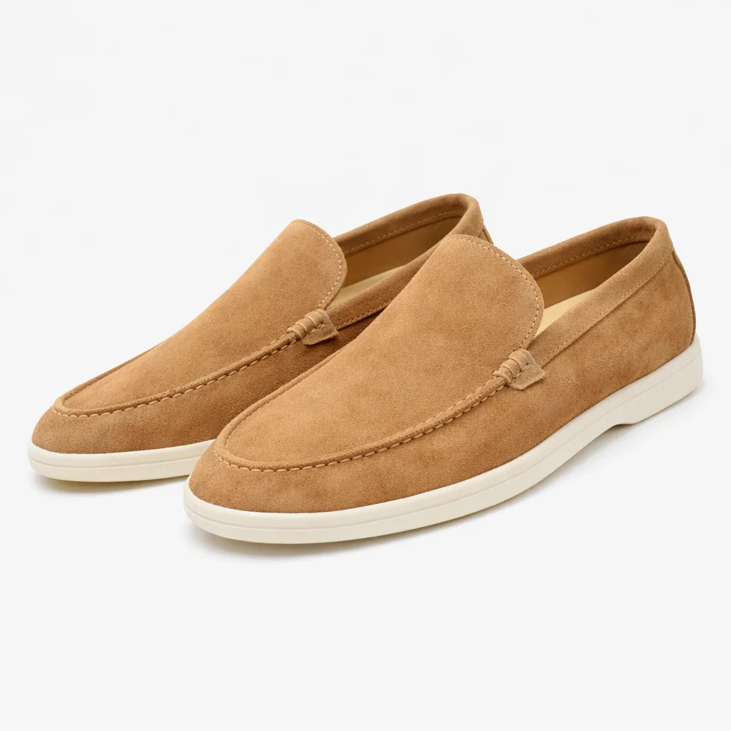 Men's Casual Suede-Look Loafers