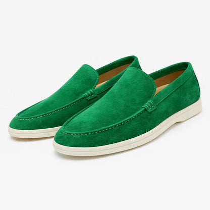 Men's Casual Suede-Look Loafers