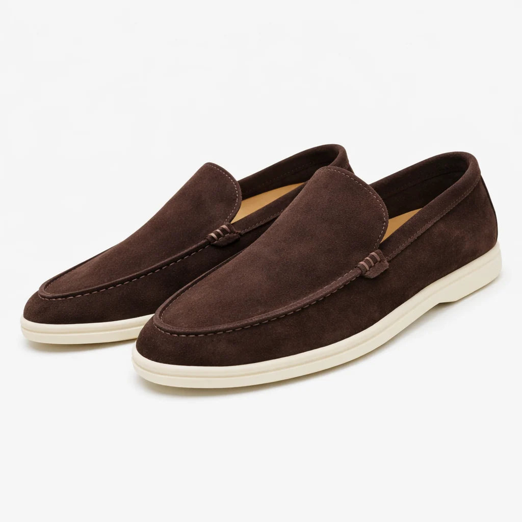 Men's Casual Suede-Look Loafers