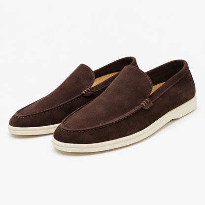 Men's Casual Suede-Look Loafers