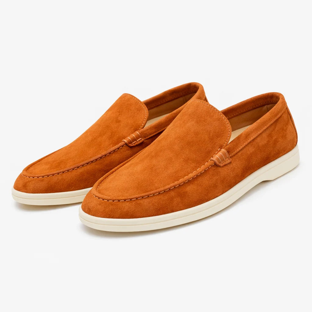 Men's Casual Suede-Look Loafers