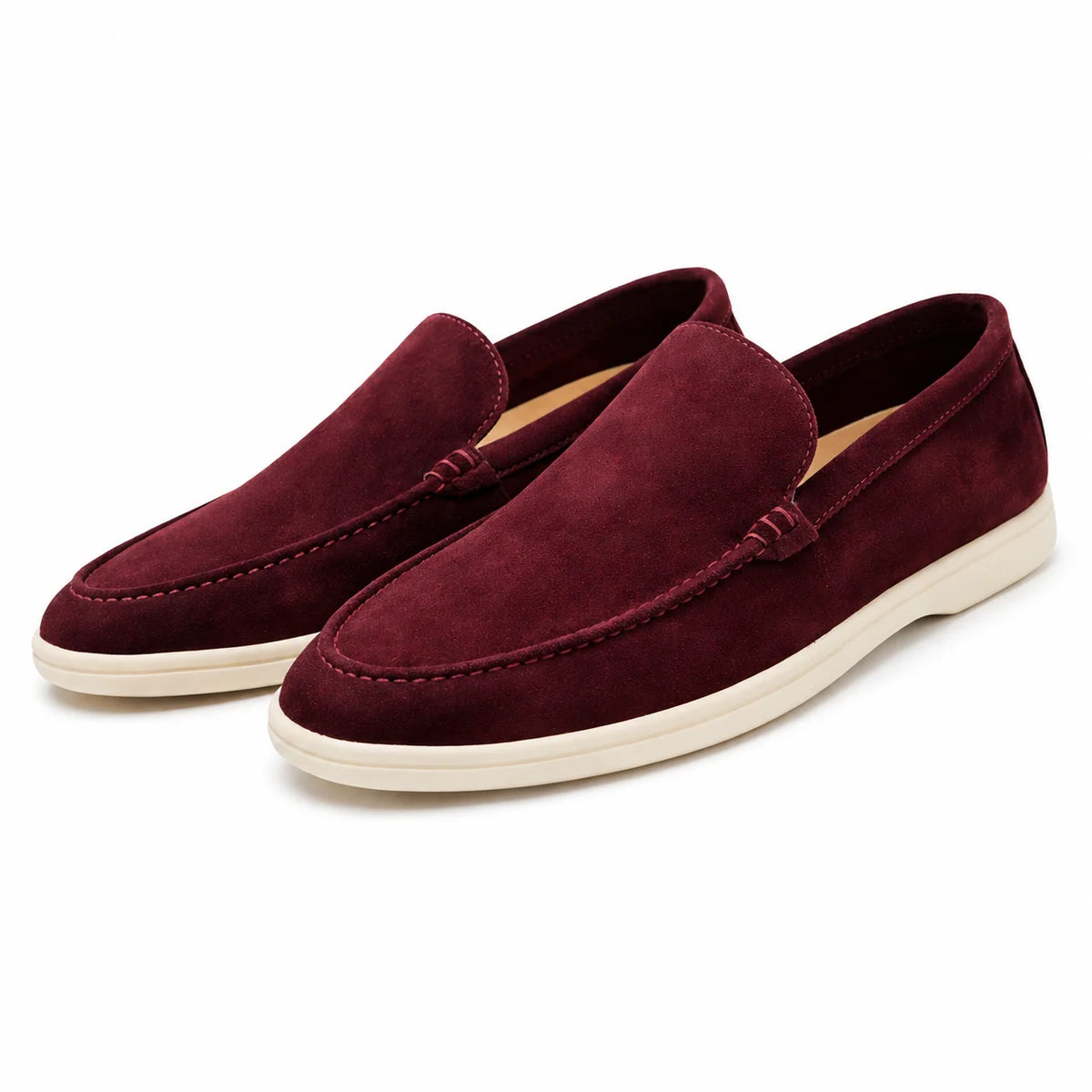 Men's Casual Suede-Look Loafers