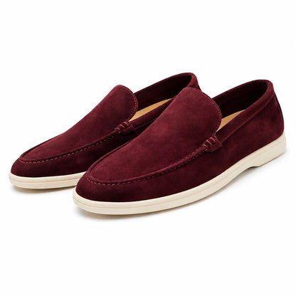 Men's Casual Suede-Look Loafers