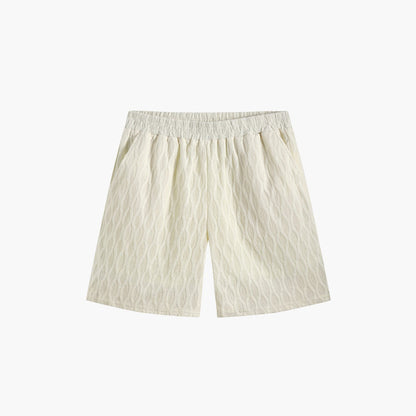 Men's Casual Summer Outfit Set with Shirt and Shorts