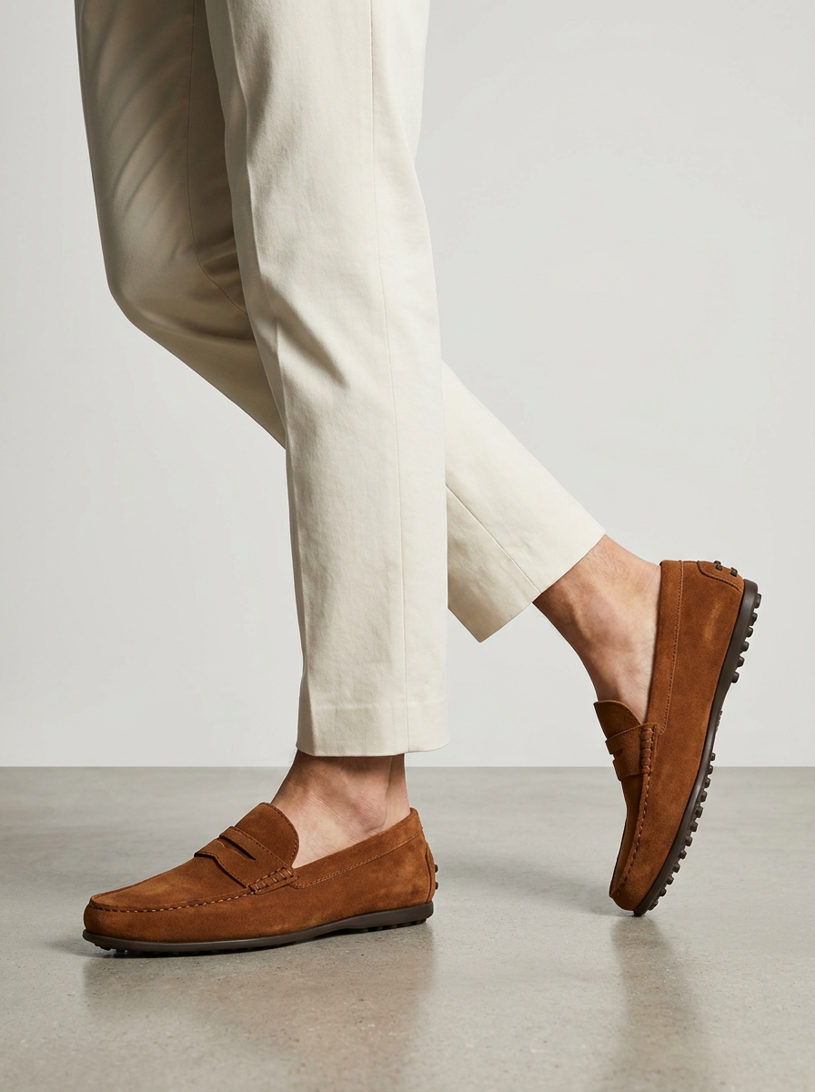 Men's Chic Suede Loafers