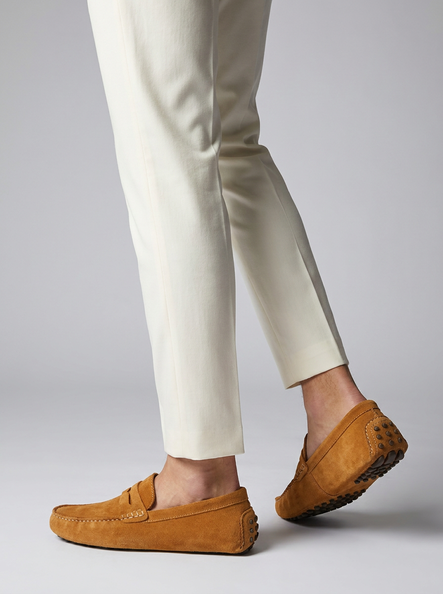 Men's Chic Suede Loafers