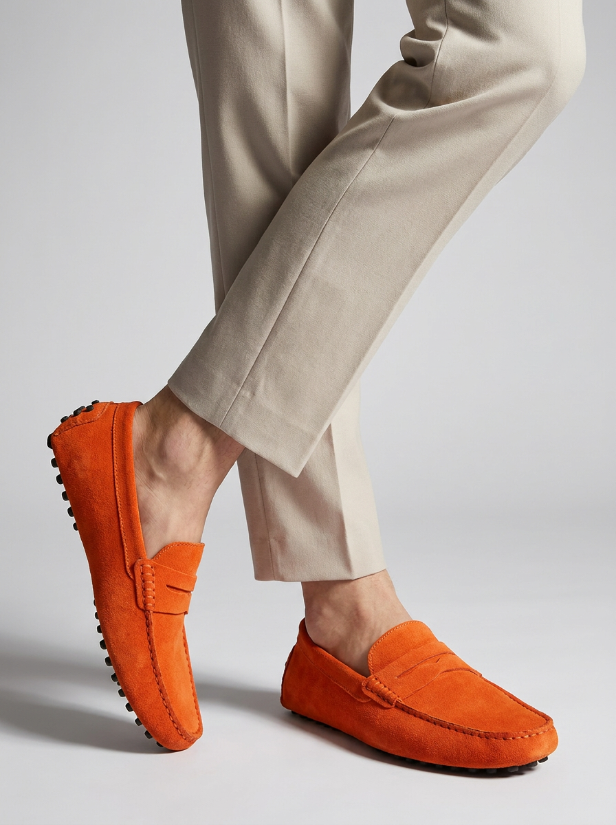 Men's Chic Suede Loafers