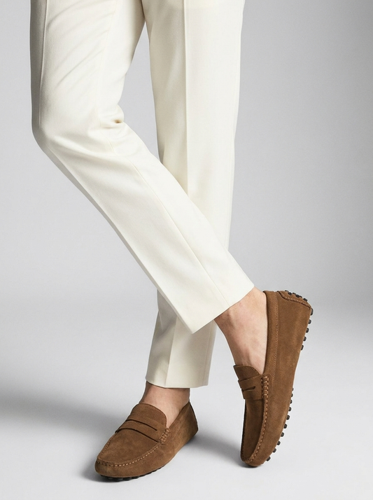 Men's Chic Suede Loafers