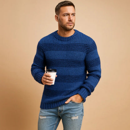 Men's Chunky Norwegian Knitted Sweater