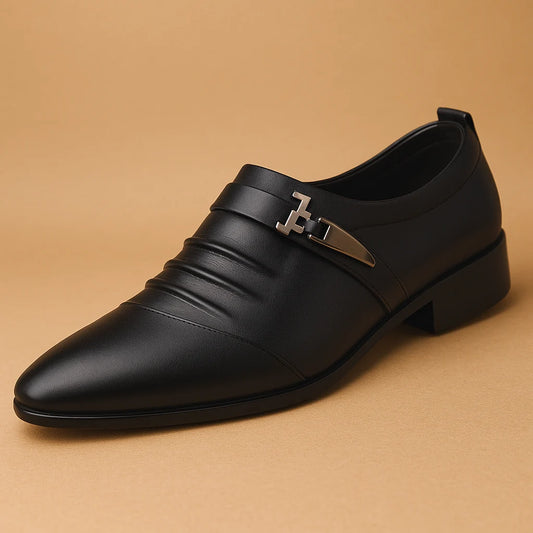 Men's Classic Business Casual Pointed Dress Shoes