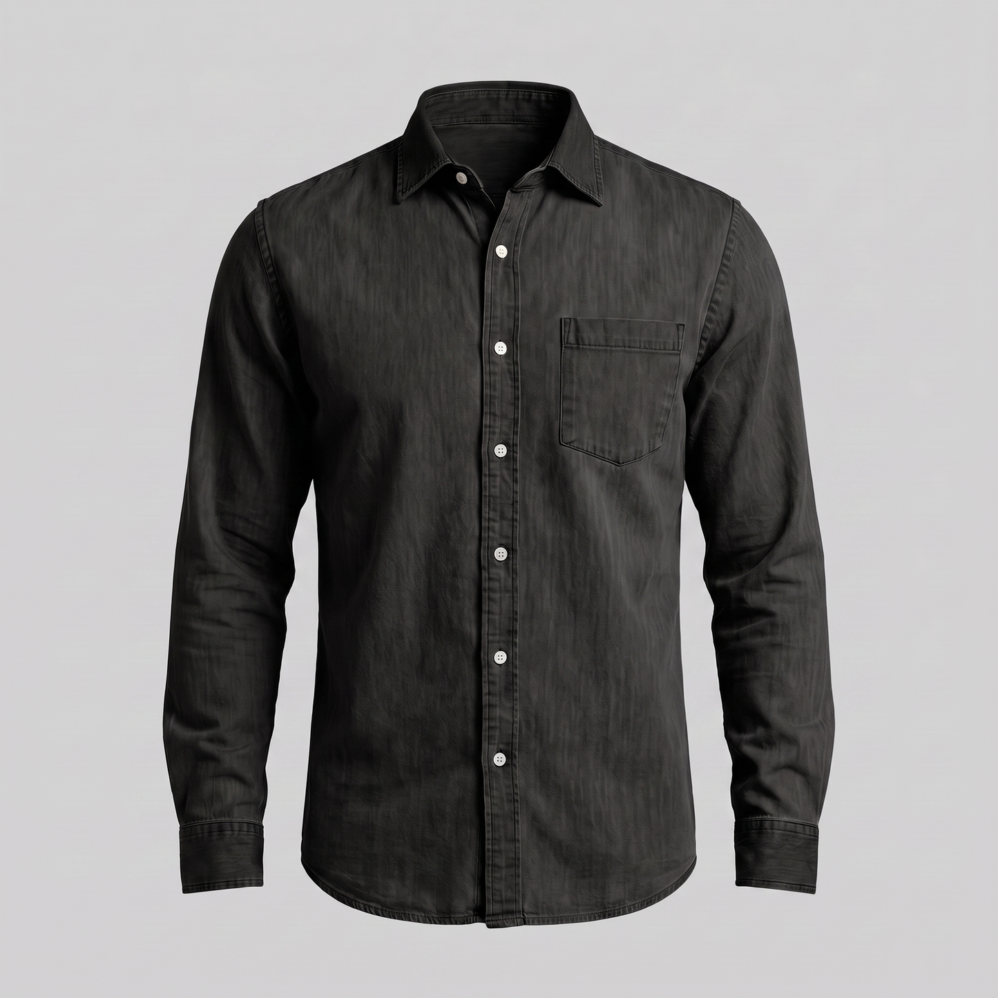 Men's Classic Button-Down Dress Shirt