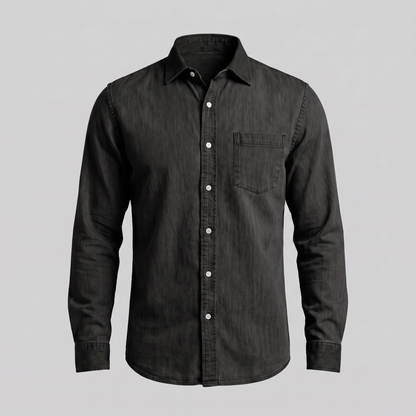 Men's Classic Button-Down Dress Shirt