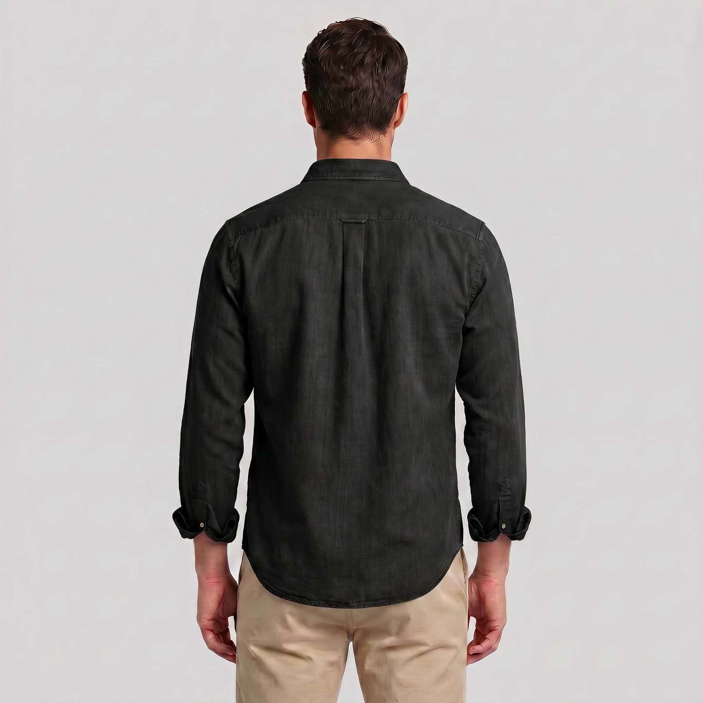 Men's Classic Button-Down Dress Shirt