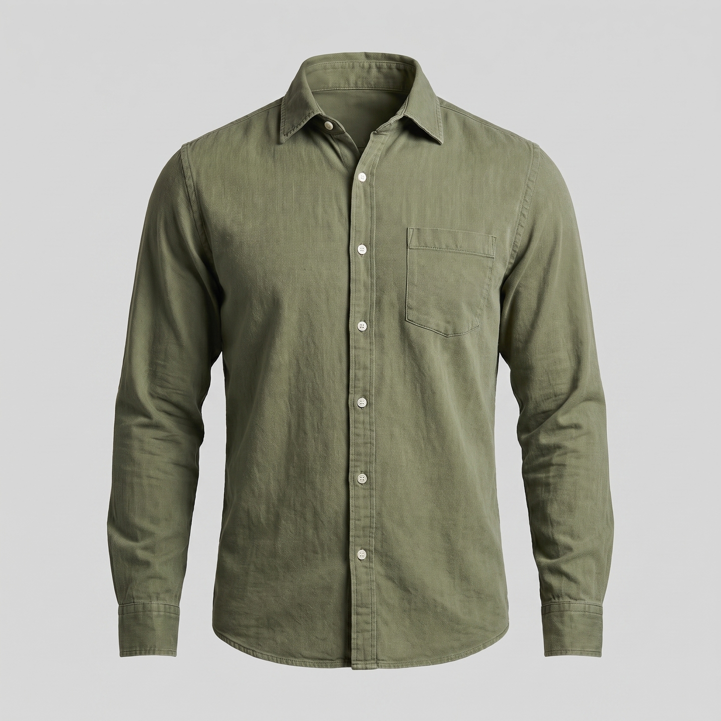 Men's Classic Button-Down Dress Shirt