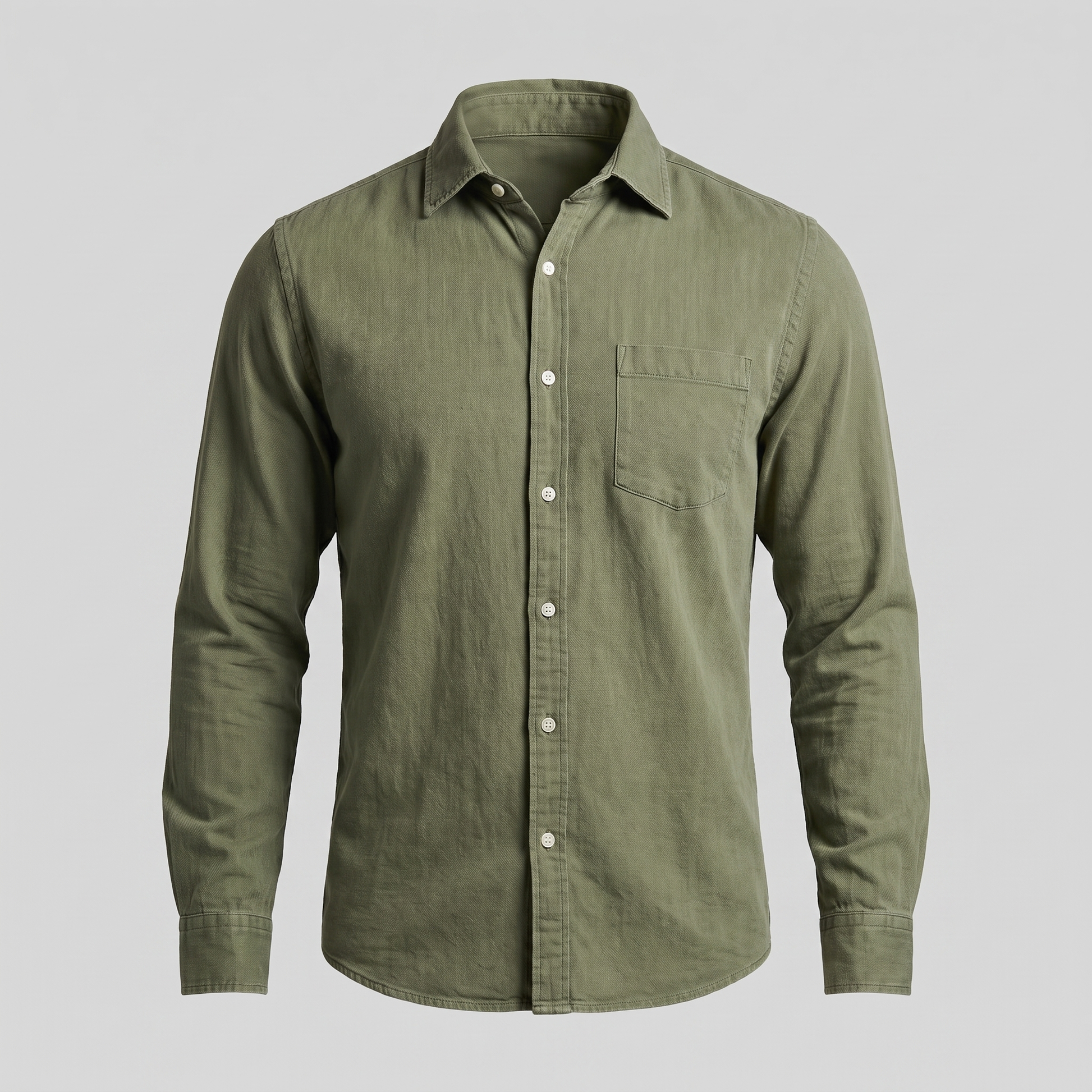 Men's Classic Button-Down Dress Shirt