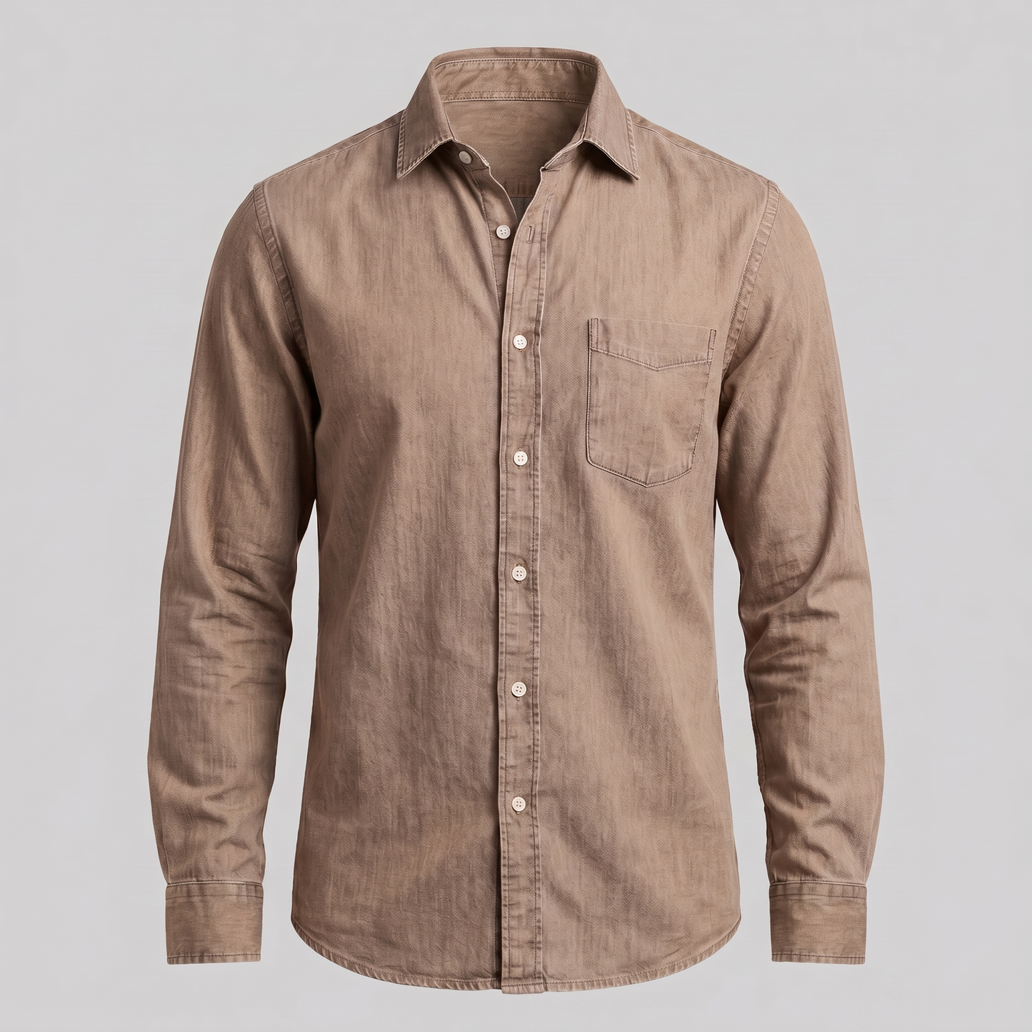 Men's Classic Button-Down Dress Shirt