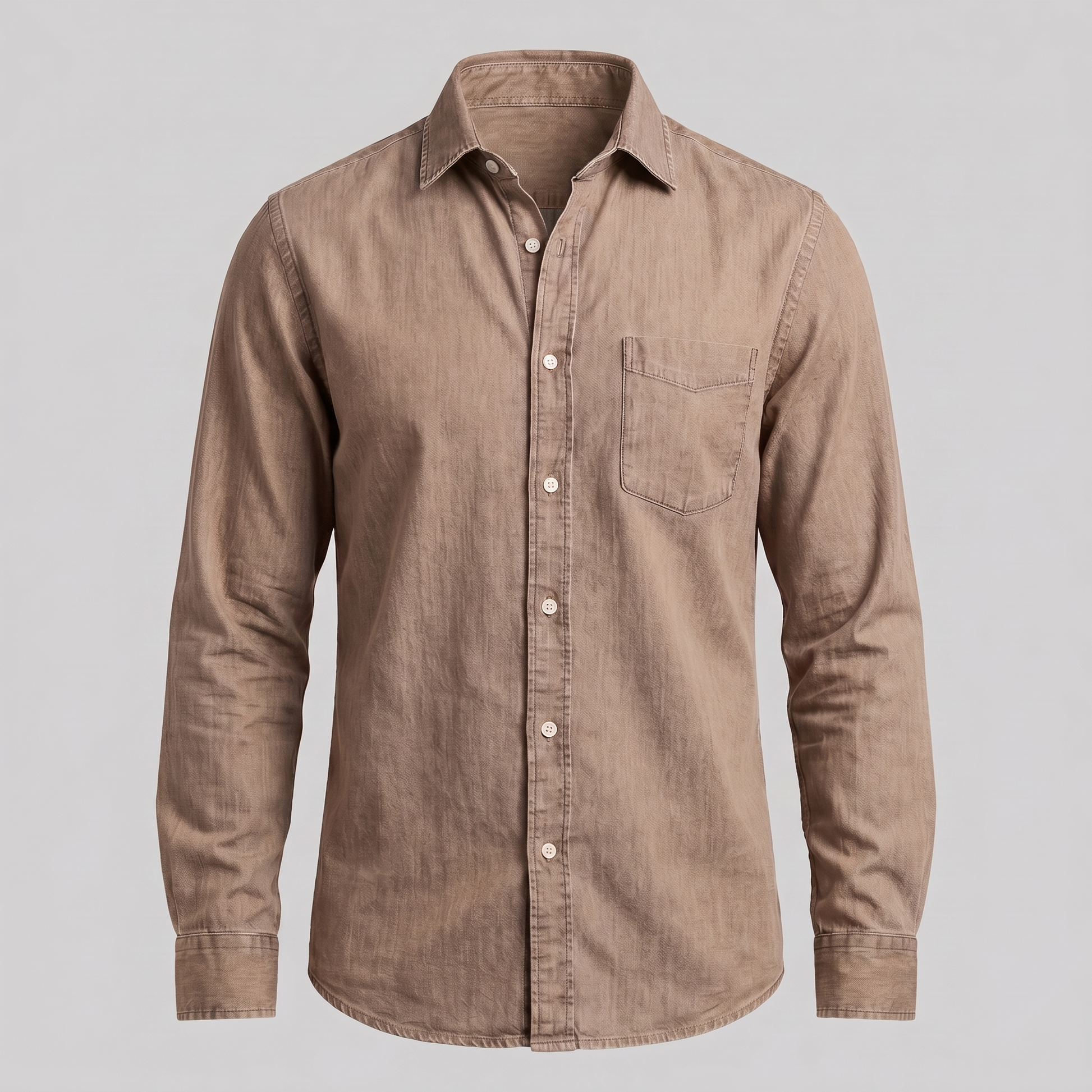 Men's Classic Button-Down Dress Shirt