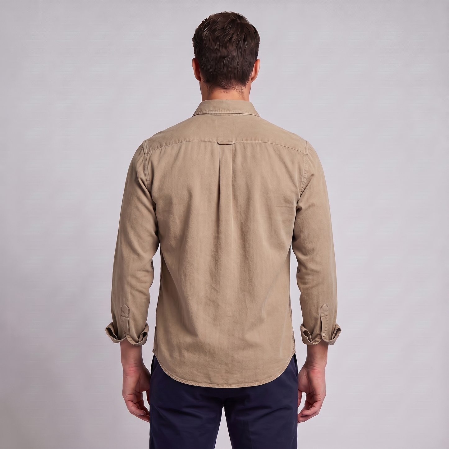 Men's Classic Button-Down Dress Shirt
