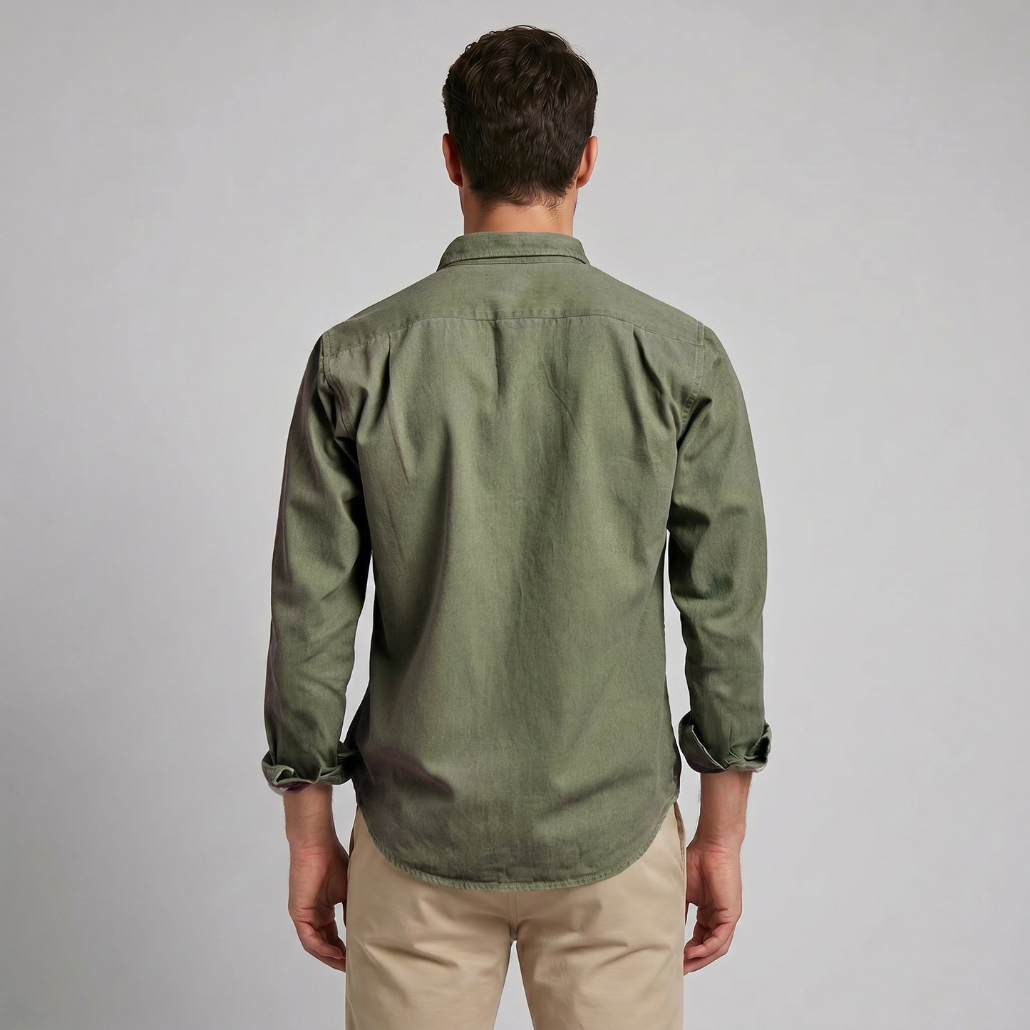 Men's Classic Button-Down Dress Shirt