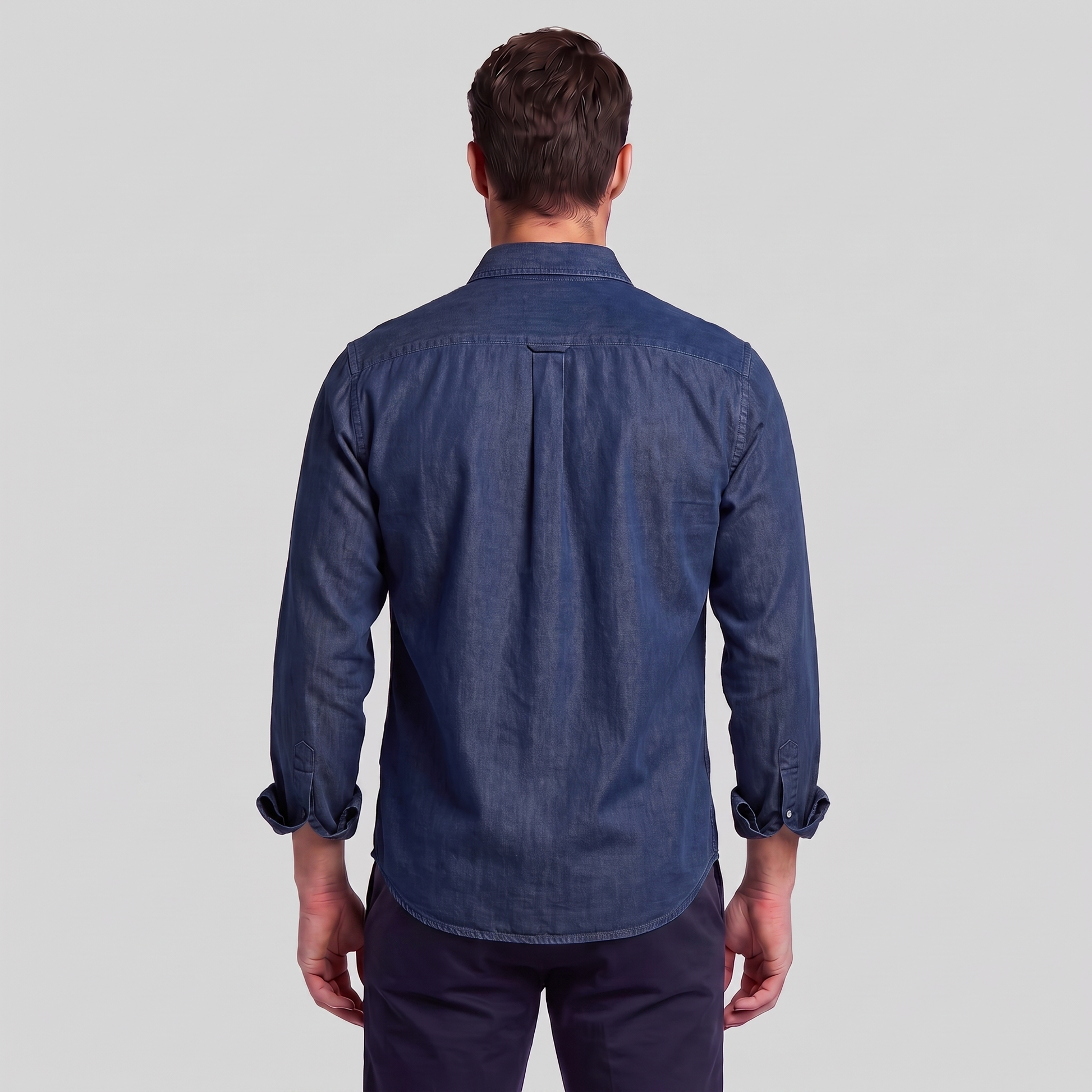 Men's Classic Button-Down Dress Shirt