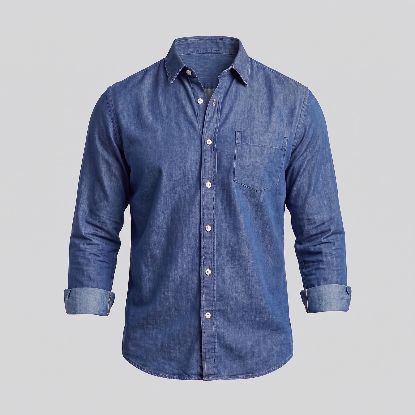 Men's Classic Button-Down Dress Shirt