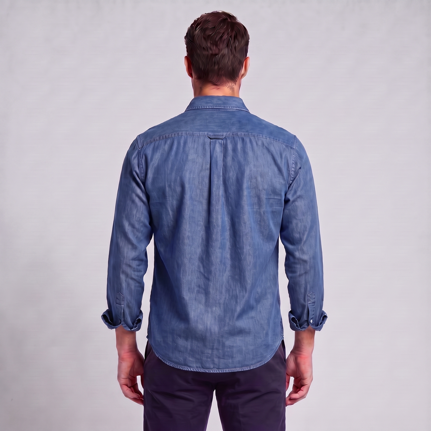 Men's Classic Button-Down Dress Shirt