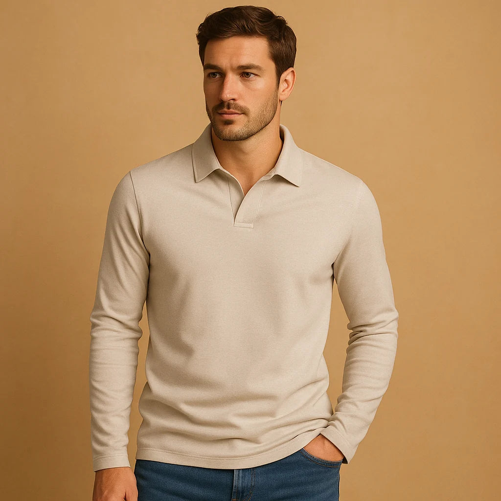 Men's Classic Fit Polo Shirt - Comfortable Golf Shirt