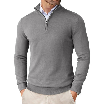 Men's Classic Half-Zip Sweater