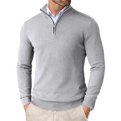 Men's Classic Half-Zip Sweater
