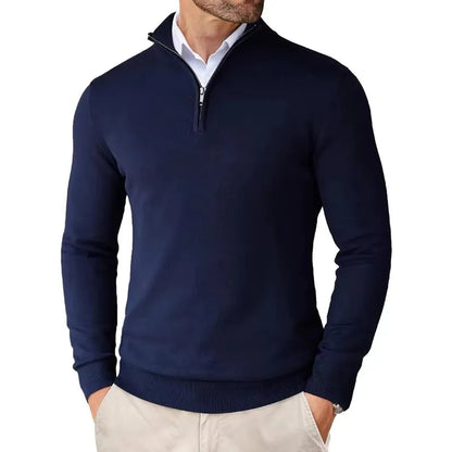 Men's Classic Half-Zip Sweater