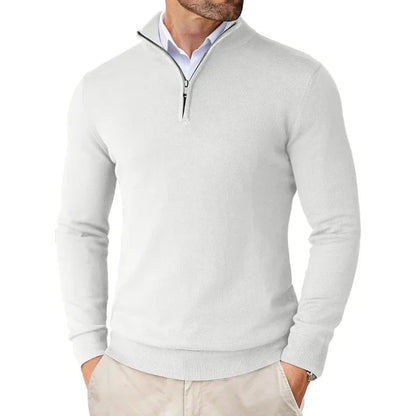 Men's Classic Half-Zip Sweater