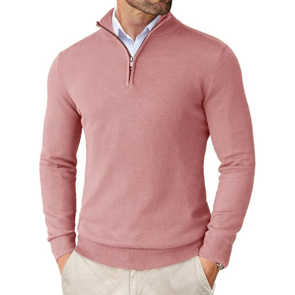 Men's Classic Half-Zip Sweater