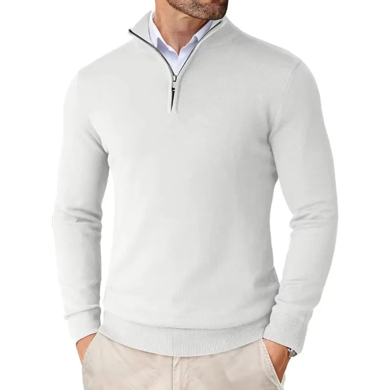 Men's Classic Half-Zip Sweater